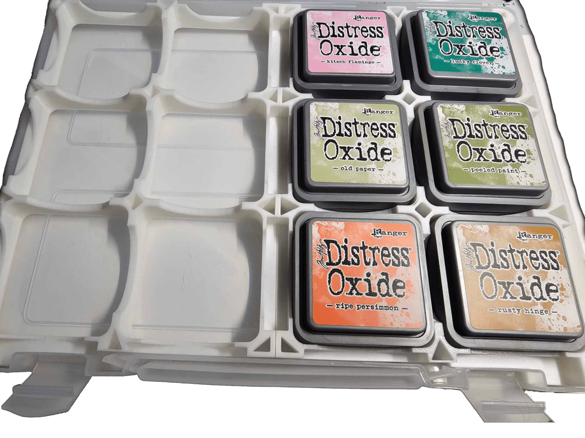 Distress Oxide Ink Cube Case - BluSparkle