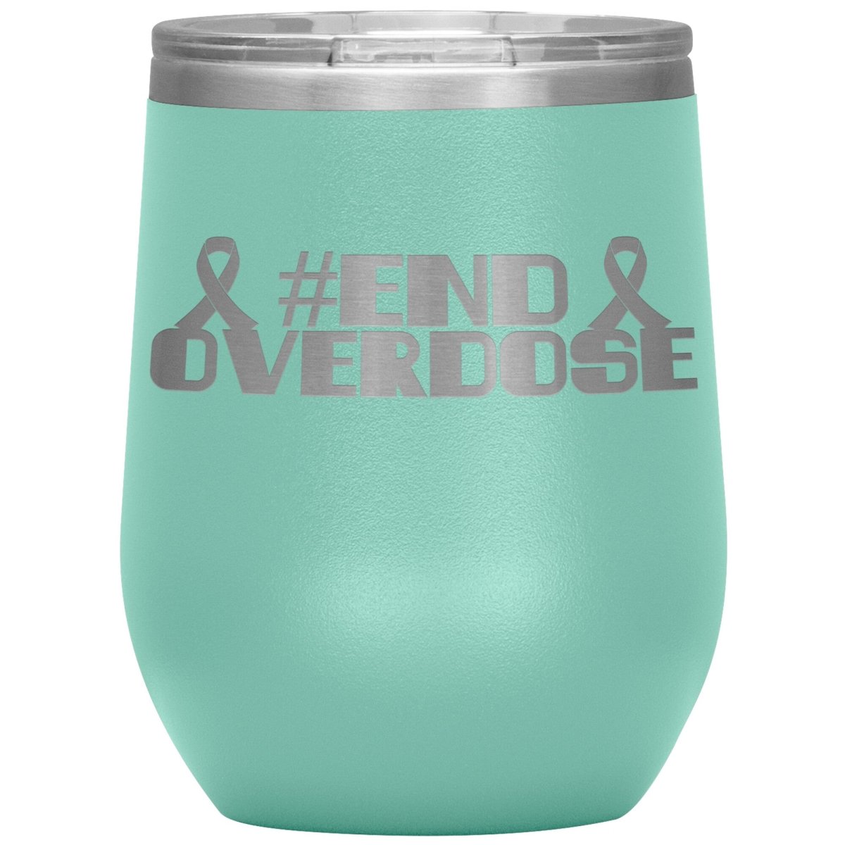 #End Overdose 12oz Wine Insulated Tumbler - BluSparkle