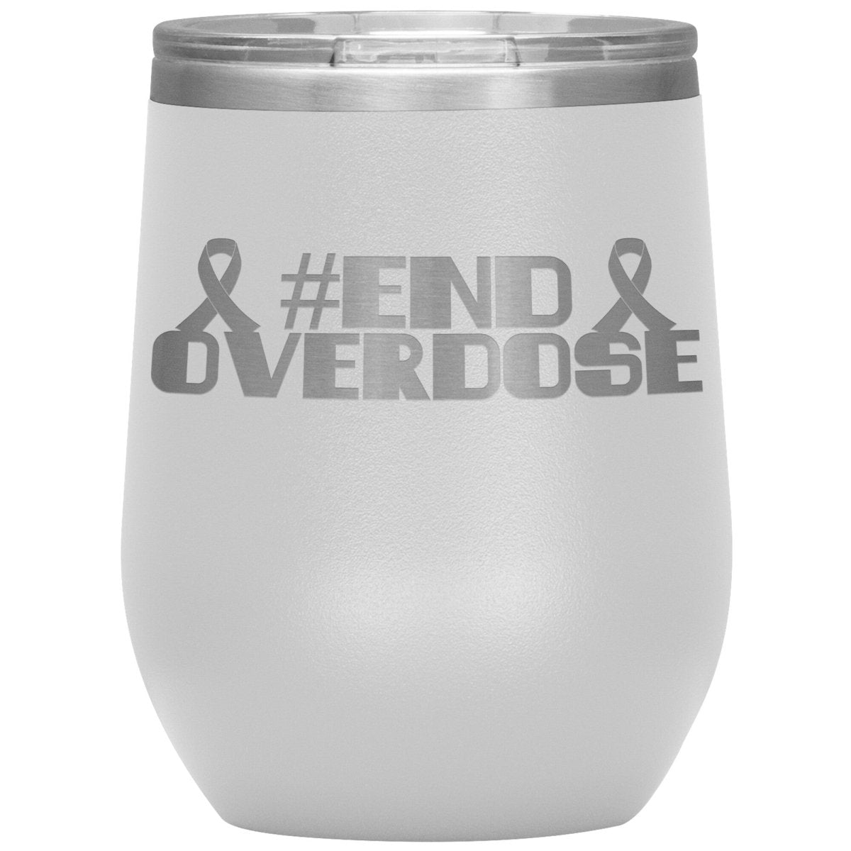 #End Overdose 12oz Wine Insulated Tumbler - BluSparkle