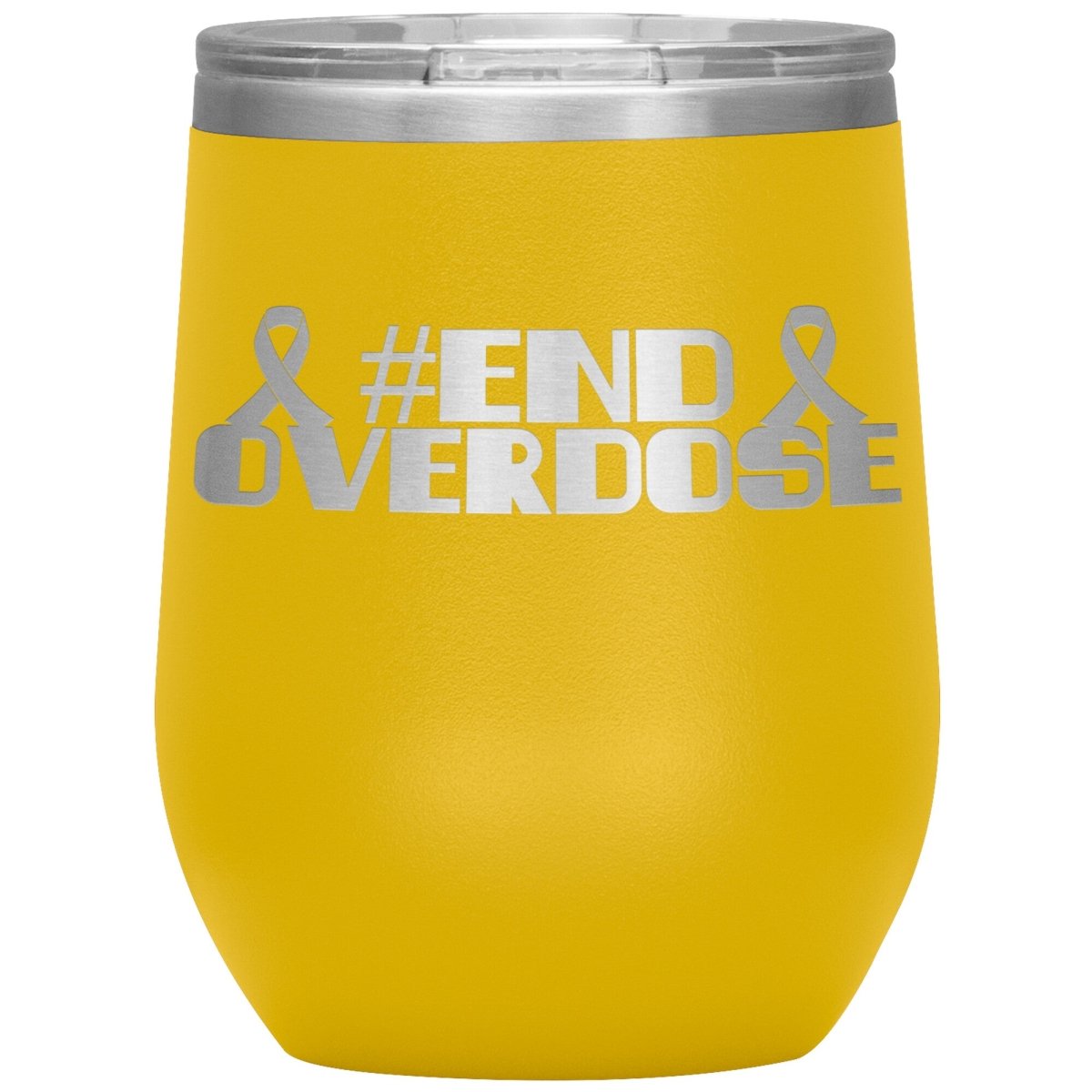 #End Overdose 12oz Wine Insulated Tumbler - BluSparkle