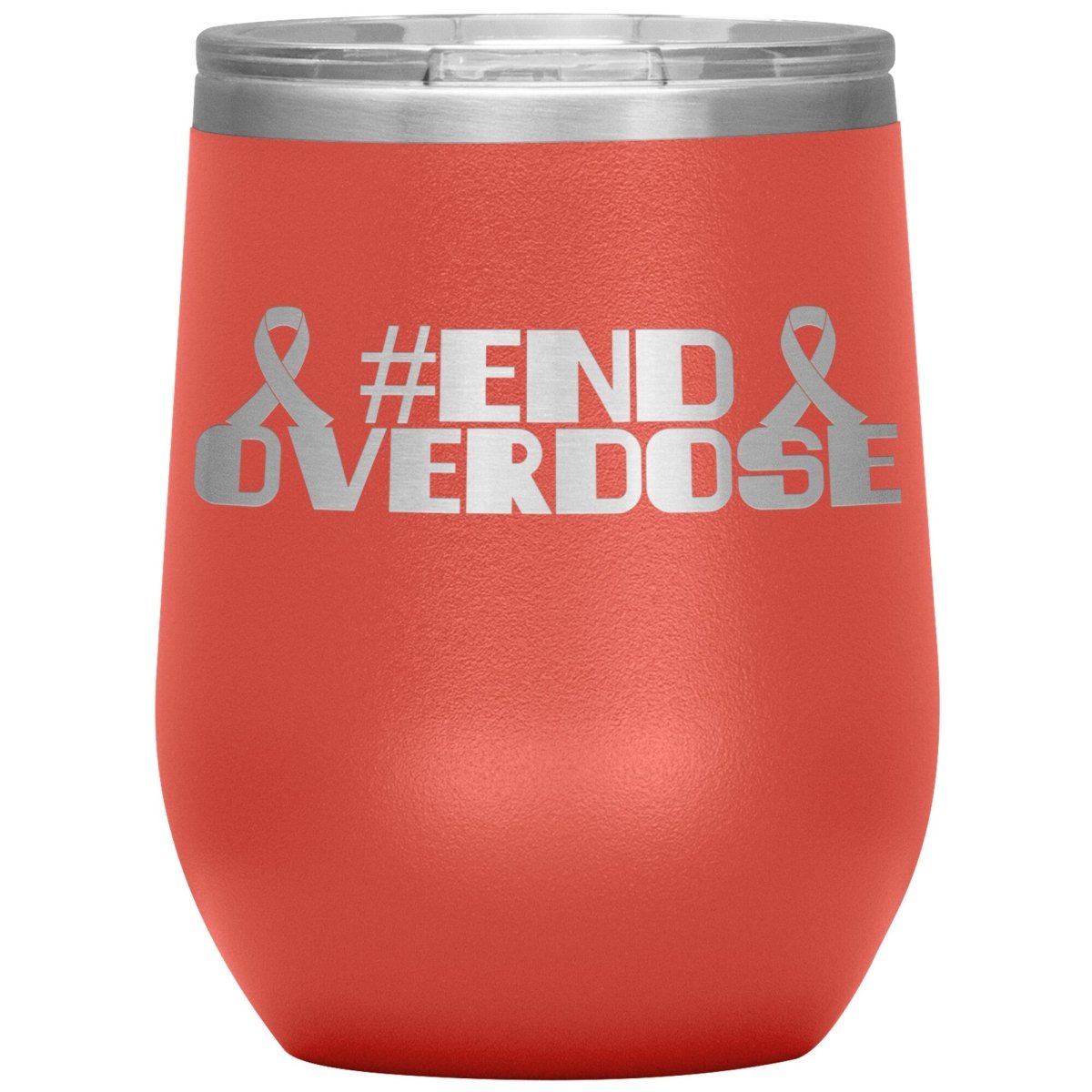 #End Overdose 12oz Wine Insulated Tumbler - BluSparkle