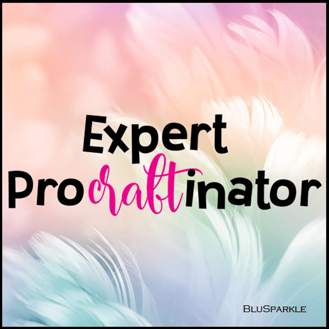 Expert ProCRAFTinator Wise Expression Sticker - BluSparkle