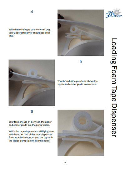 Foam Tape Dispensers - BluSparkle