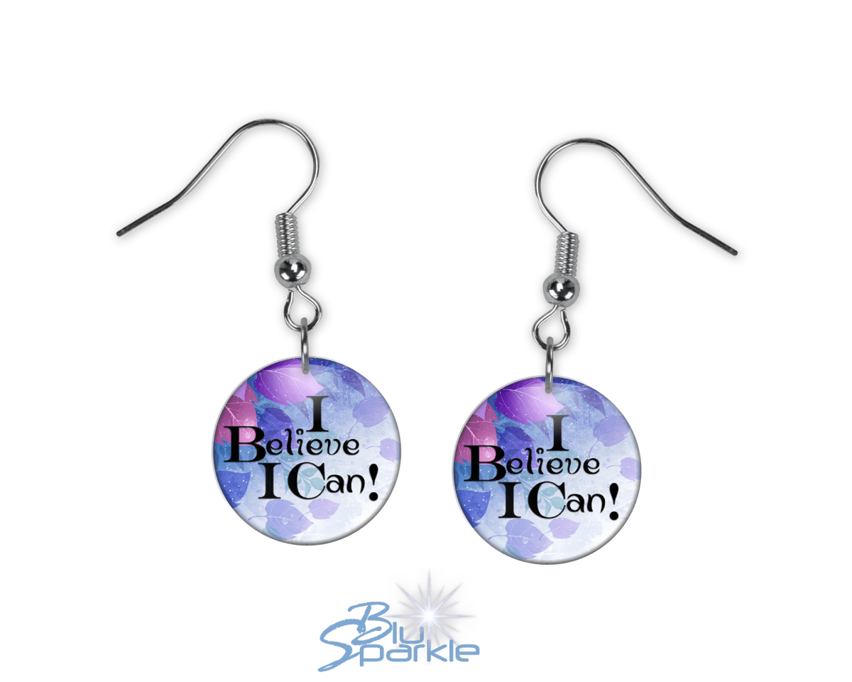 I Believe I Can - Earrings - BluSparkle