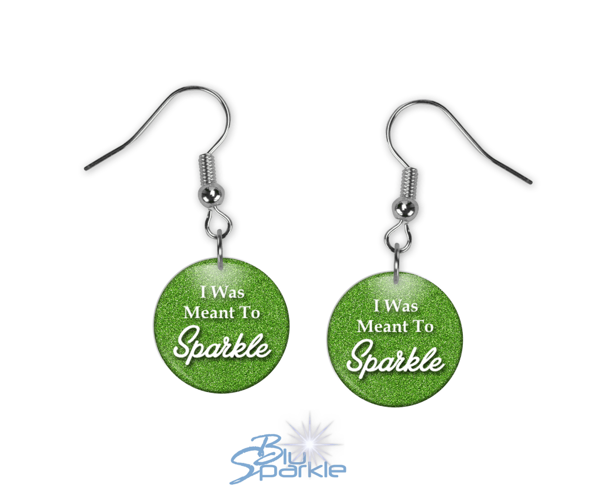 I Was Meant To Sparkle - Earrings - BluSparkle