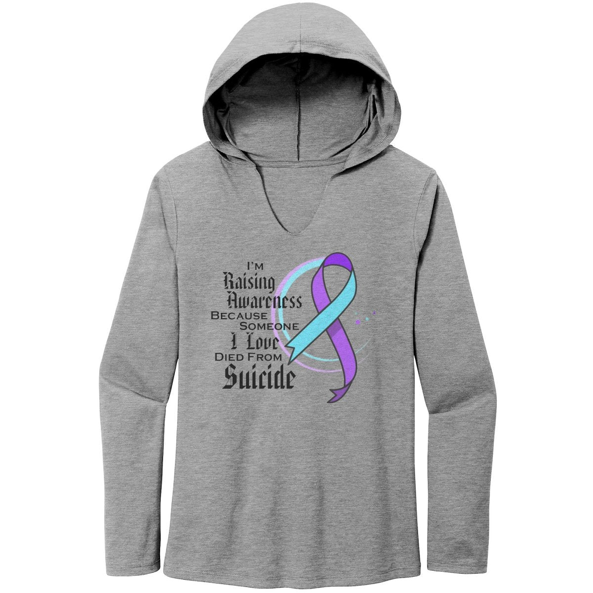 I'm Raising Awareness Because Someone I Love Died From Suicide Awareness T-Shirt, Hoodie, Tank - BluSparkle