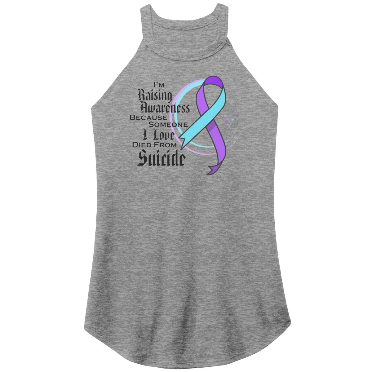 I'm Raising Awareness Because Someone I Love Died From Suicide Awareness T-Shirt, Hoodie, Tank - BluSparkle