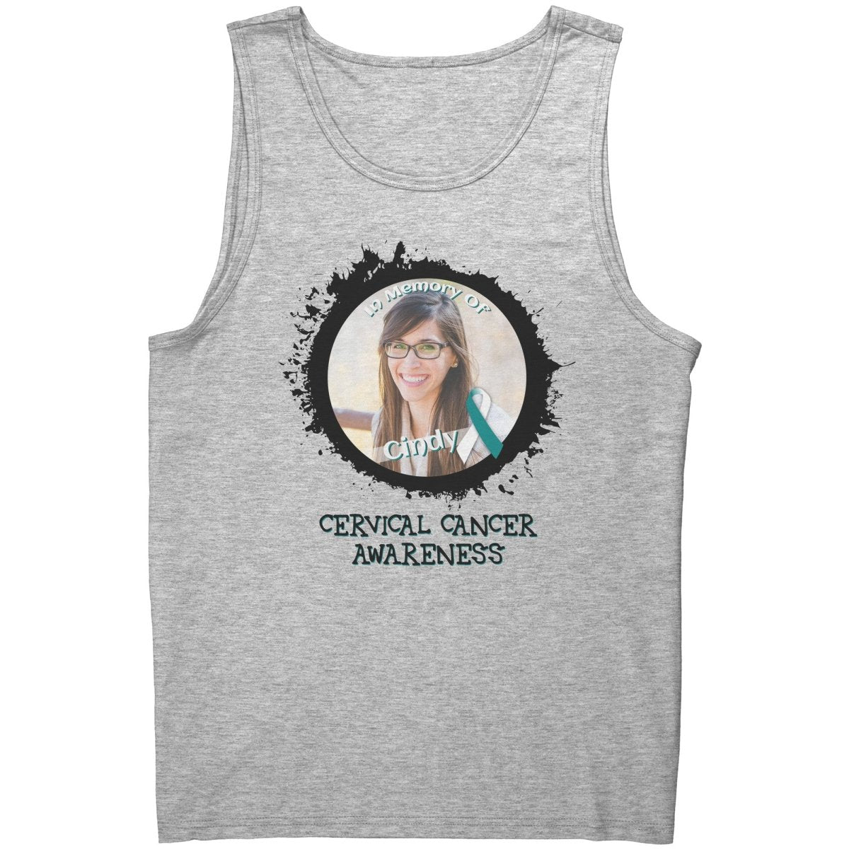 In Memory / In Honor of Cervical Cancer Awareness T-Shirt, Hoodie, Tank - BluSparkle