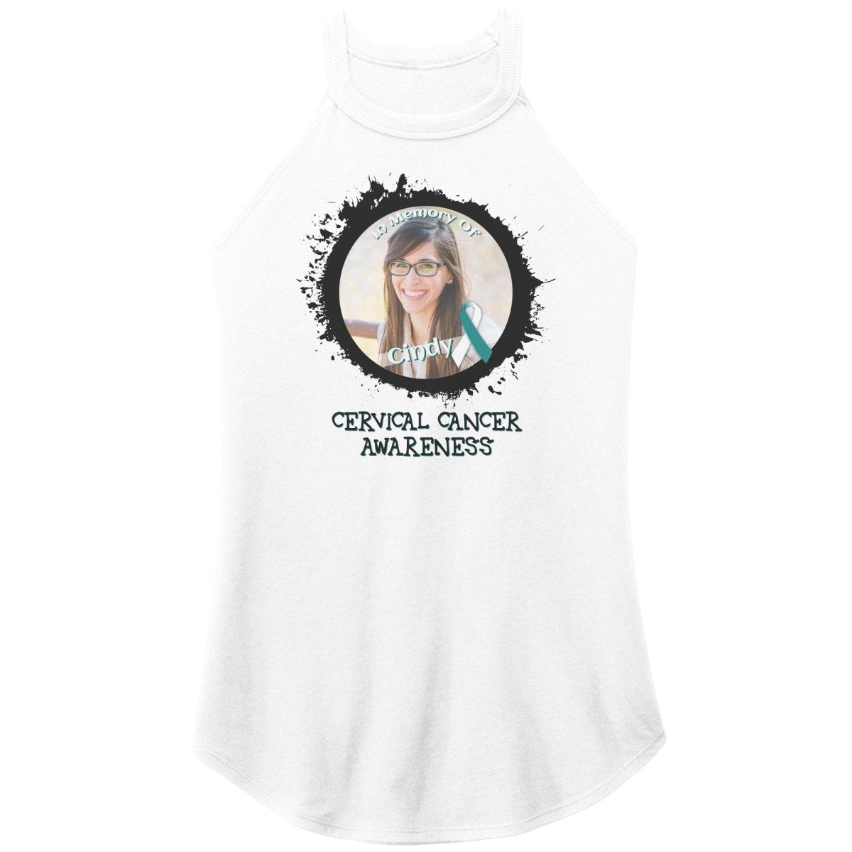 In Memory / In Honor of Cervical Cancer Awareness T-Shirt, Hoodie, Tank - BluSparkle