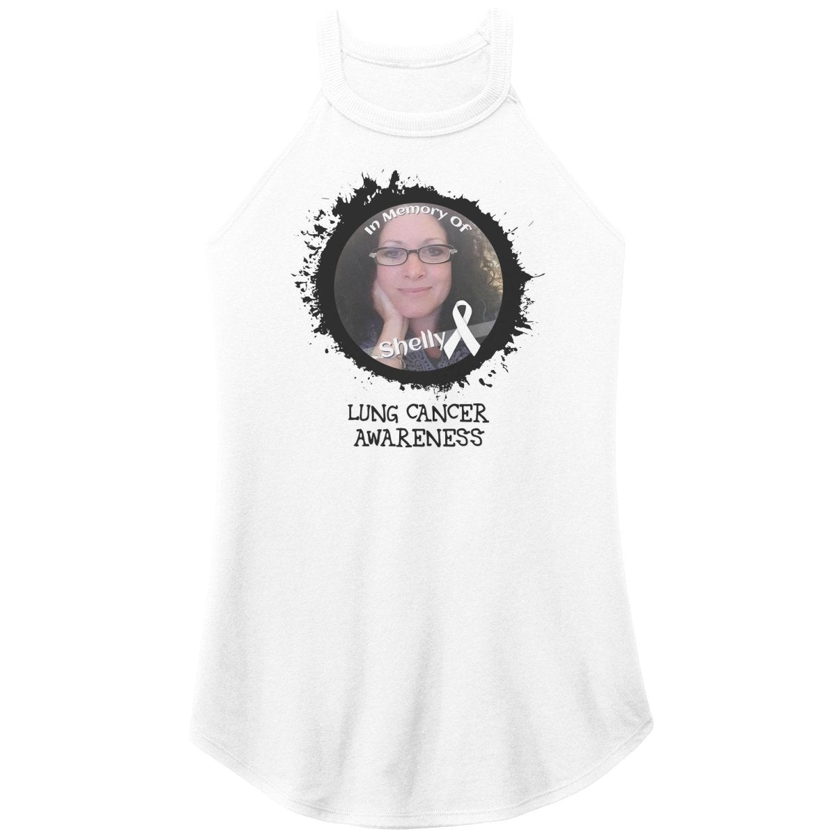 In Memory / In Honor of Lung Cancer Awareness T-Shirt, Hoodie, Tank - BluSparkle