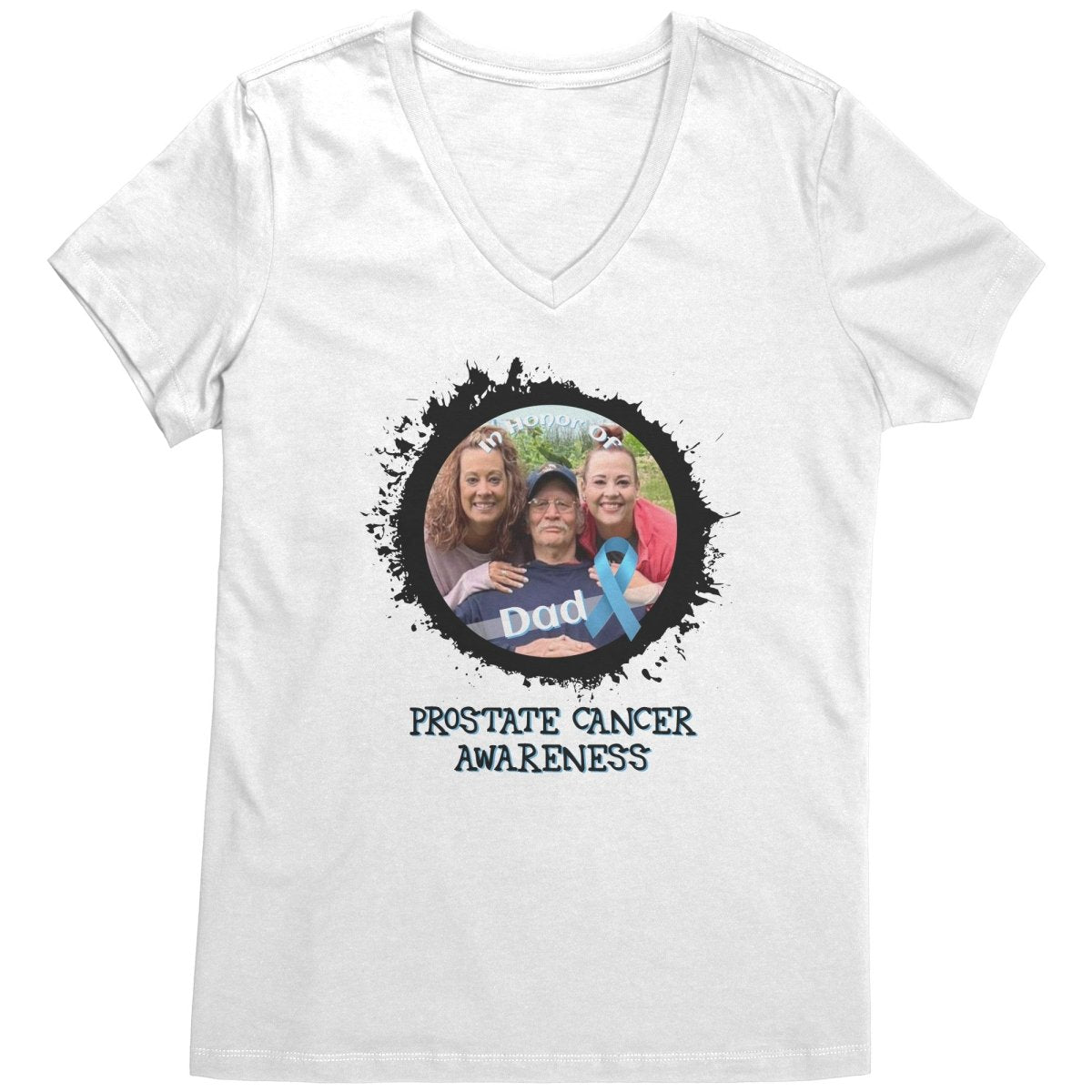 In Memory / In Honor of Prostate Cancer Awareness T-Shirt, Hoodie, Tank - BluSparkle