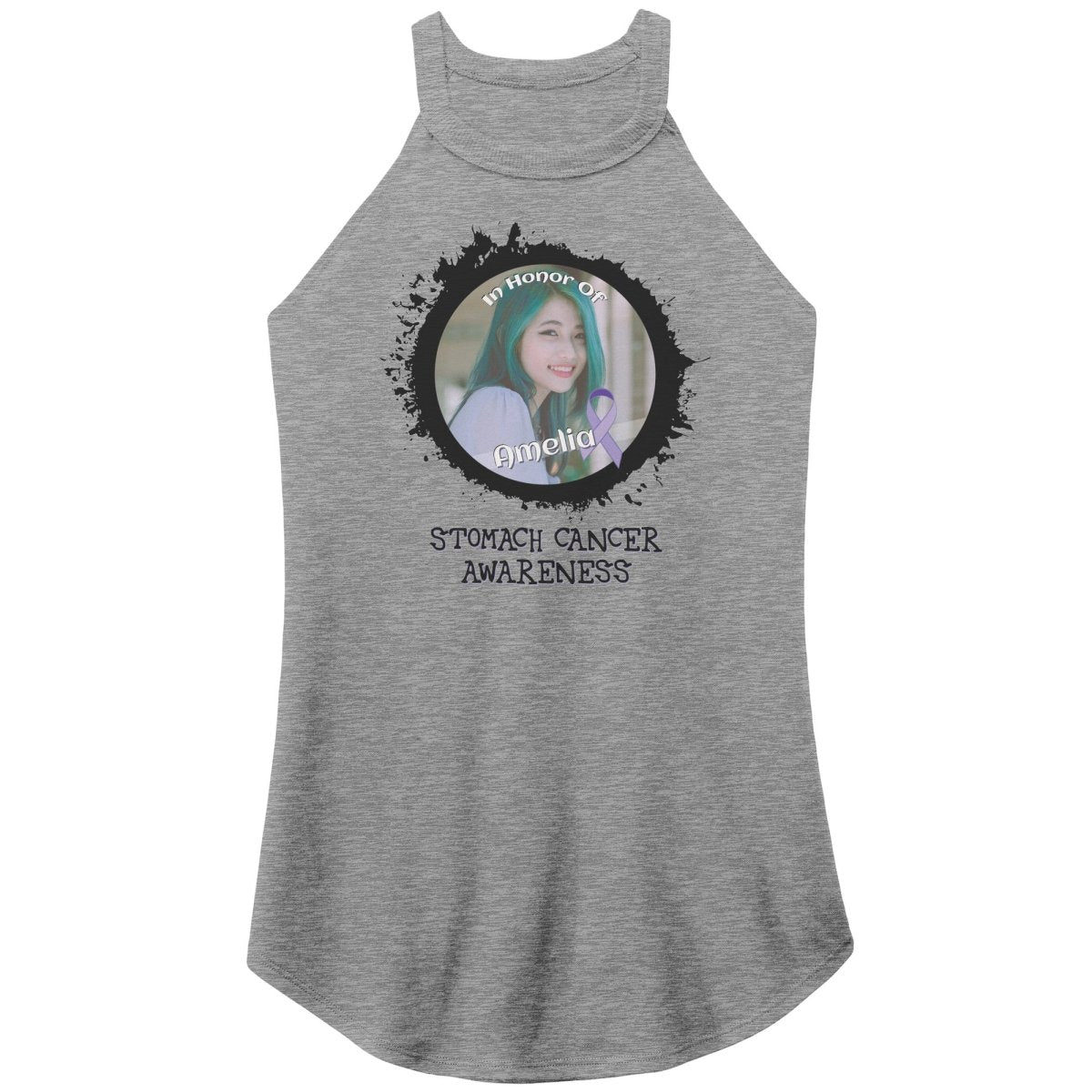 In Memory / In Honor of Stomach Cancer Awareness T-Shirt, Hoodie, Tank - BluSparkle