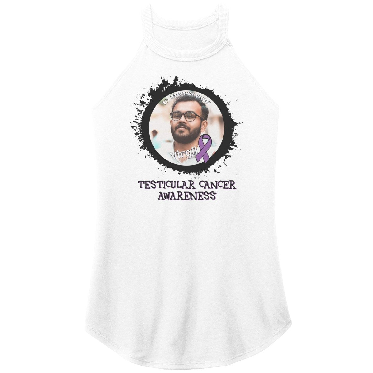 In Memory / In Honor of Testicular Cancer Awareness T-Shirt, Hoodie, Tank - BluSparkle