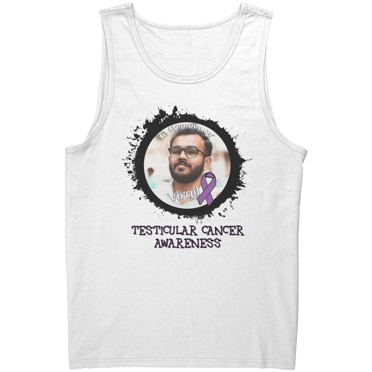 In Memory / In Honor of Testicular Cancer Awareness T-Shirt, Hoodie, Tank - BluSparkle