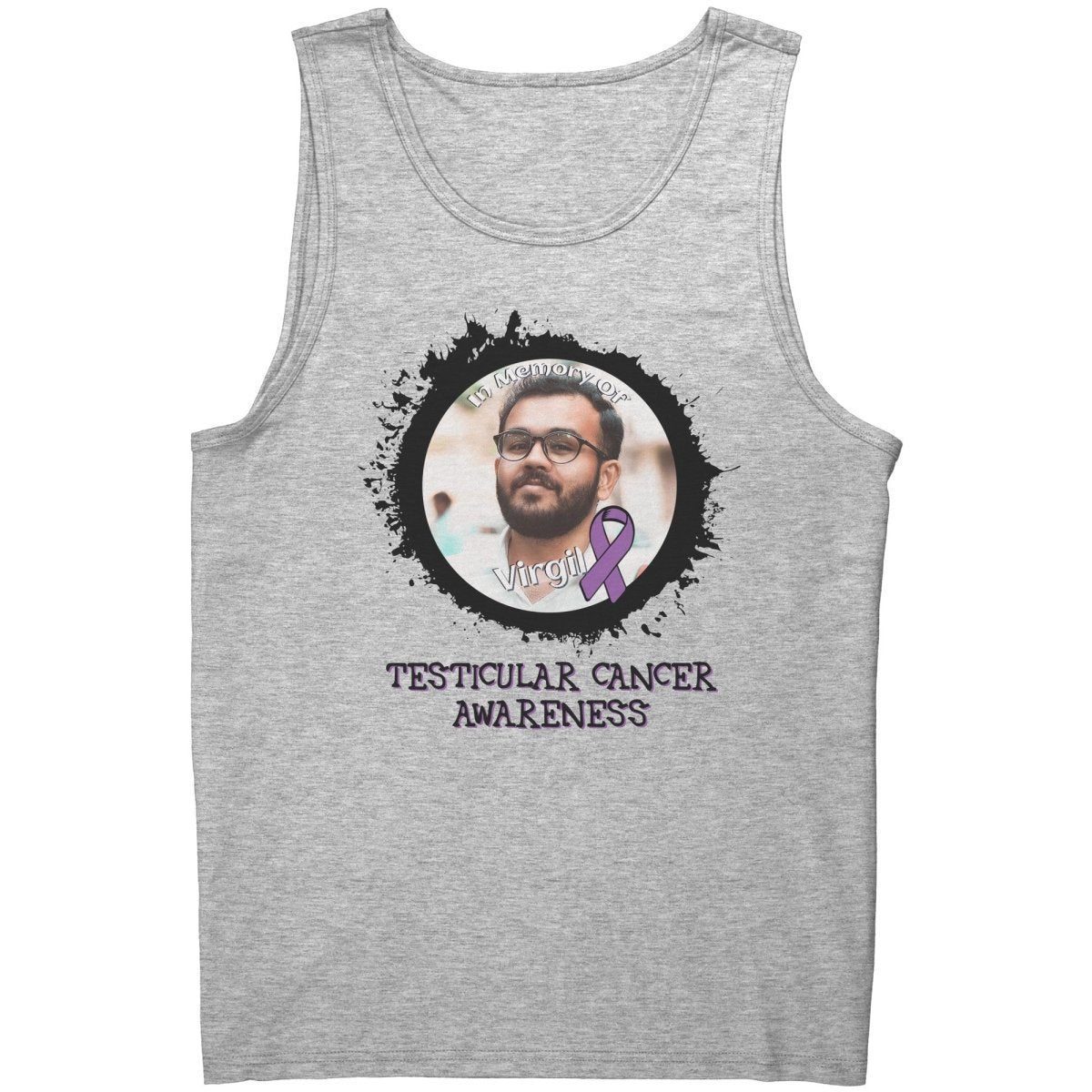 In Memory / In Honor of Testicular Cancer Awareness T-Shirt, Hoodie, Tank - BluSparkle