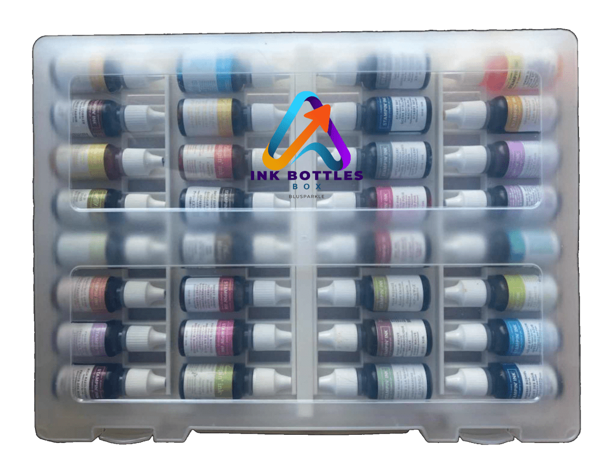 Ink Refill Bottle Case - BluSparkle