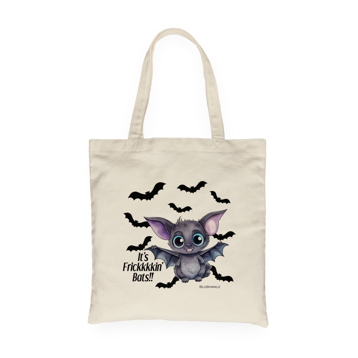 It's Frikkkin' Bats Canvas Tote Bag - BluSparkle