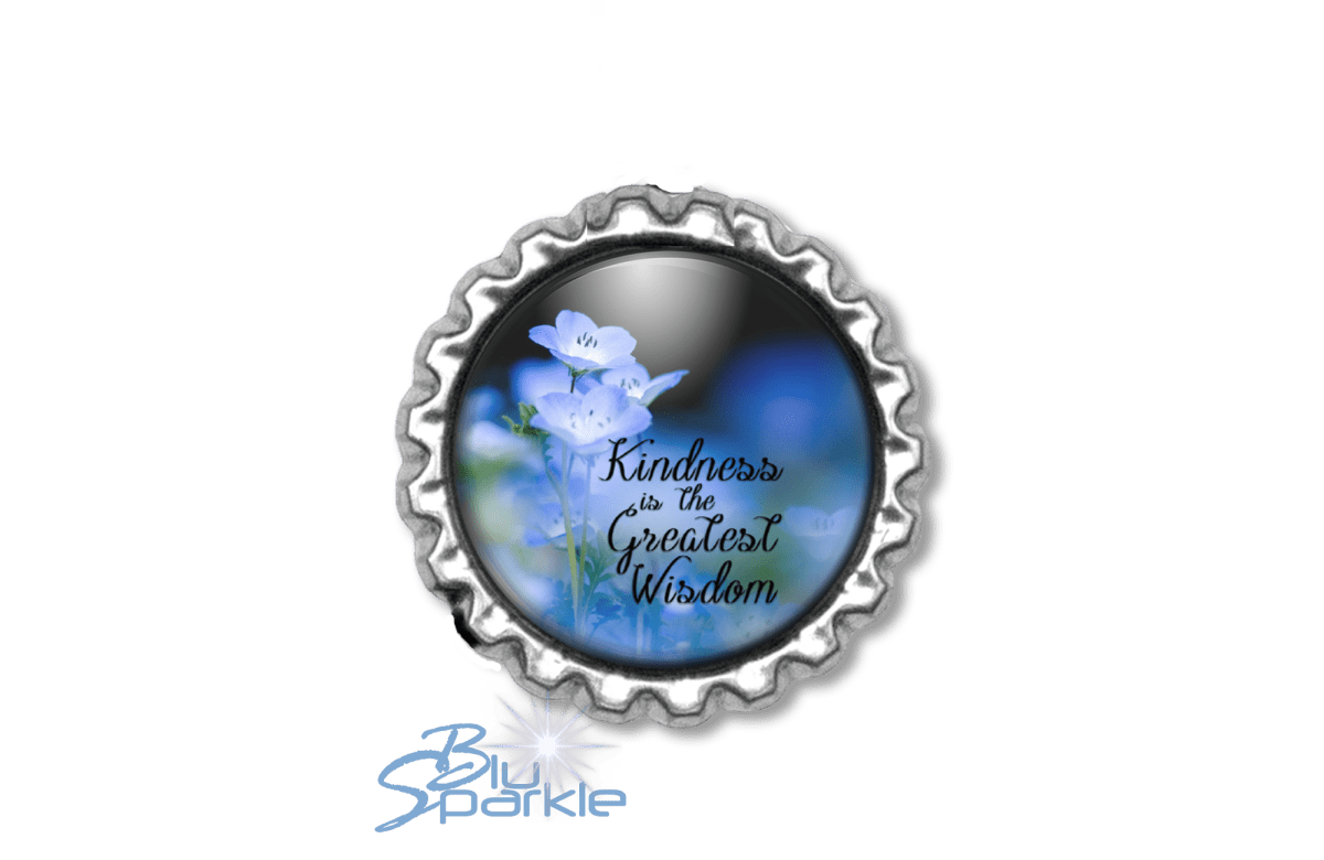 Kindness Is The Greatest Wisdom - Magnets - BluSparkle