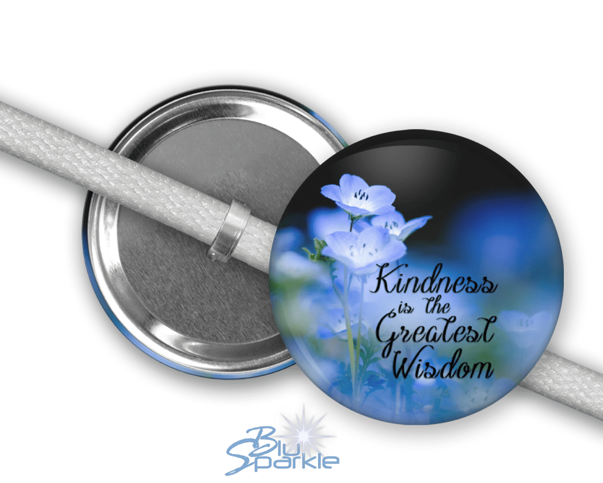 Kindness Is The Greatest Wisdom - Shoelace Charms - BluSparkle