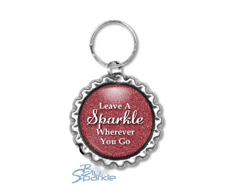 Leave A Sparkle Wherever You Go Key Chains - BluSparkle