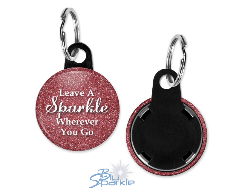 Leave A Sparkle Wherever You Go Key Chains - BluSparkle