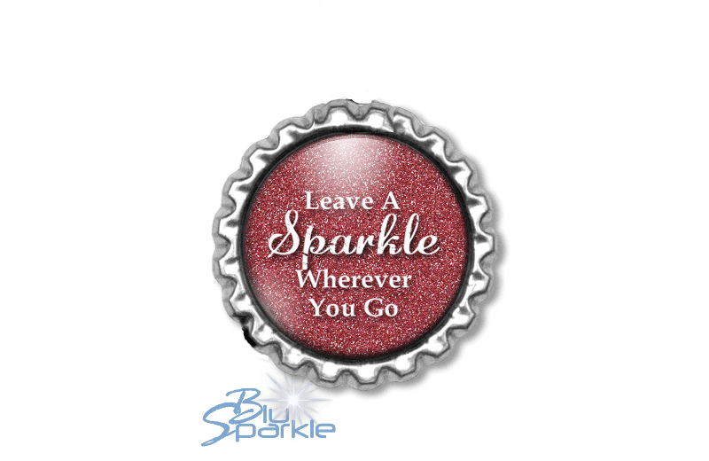 Leave A Sparkle Wherever You Go Magnets - BluSparkle