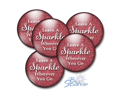 Leave A Sparkle Wherever You Go Magnets - BluSparkle