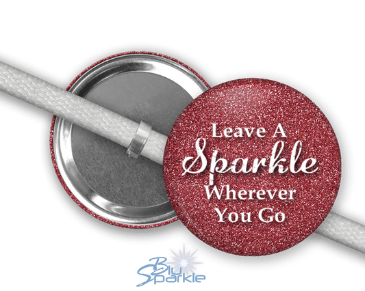 Leave A Sparkle Wherever You Go Shoelace Charms - BluSparkle