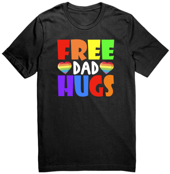 LGTBQ+ Free Hugs T-Shirt, Hoodie, Sweatshirt - BluSparkle