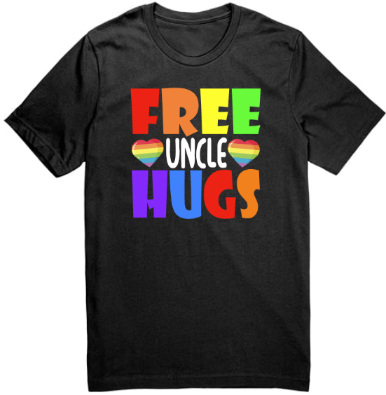 LGTBQ+ Free Hugs T-Shirt, Hoodie, Sweatshirt - BluSparkle