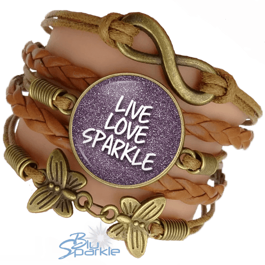 Live Love Sparkle - Bracelets - BluSparkle