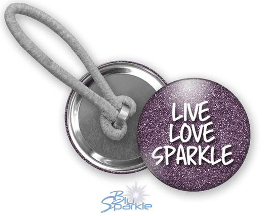 Live Love Sparkle - Ponytail Holders - BluSparkle