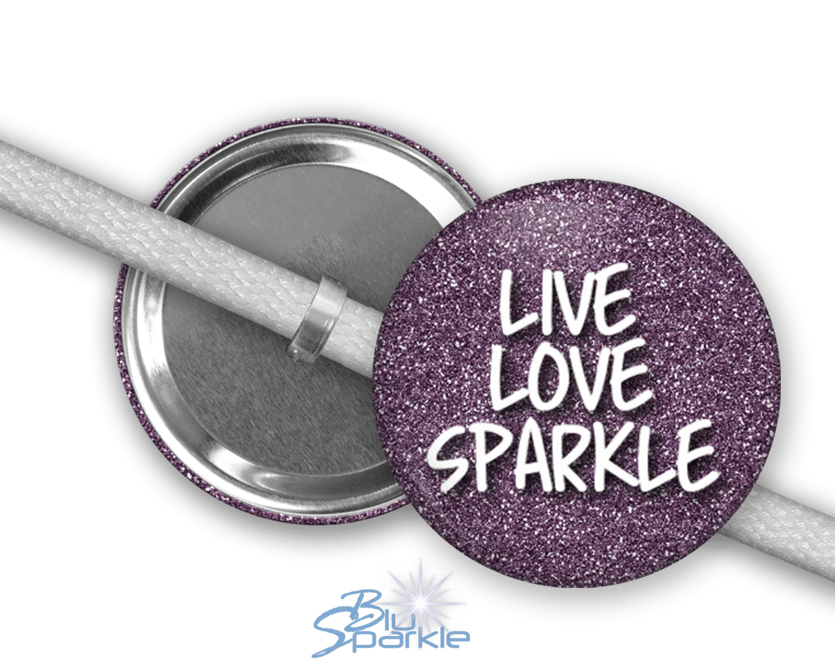 Live Love Sparkle - Shoelace Charms - BluSparkle