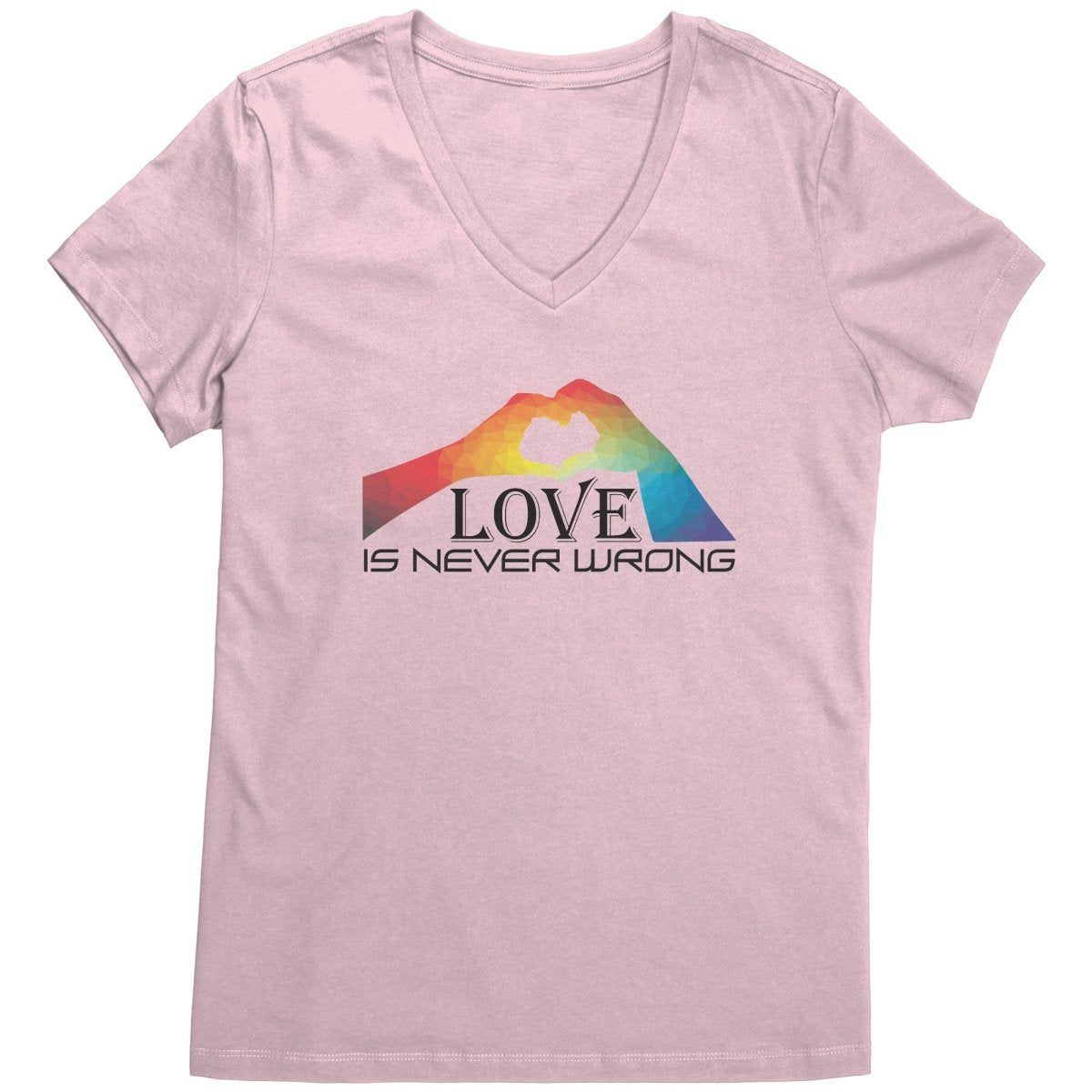 Love Is Never Wrong Raglan, T-Shirt, Sweatshirt - BluSparkle