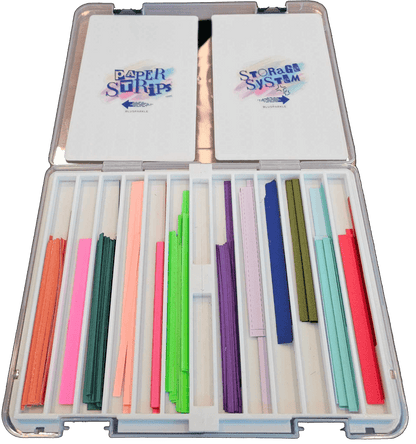Paper Strips Storage System - BluSparkle