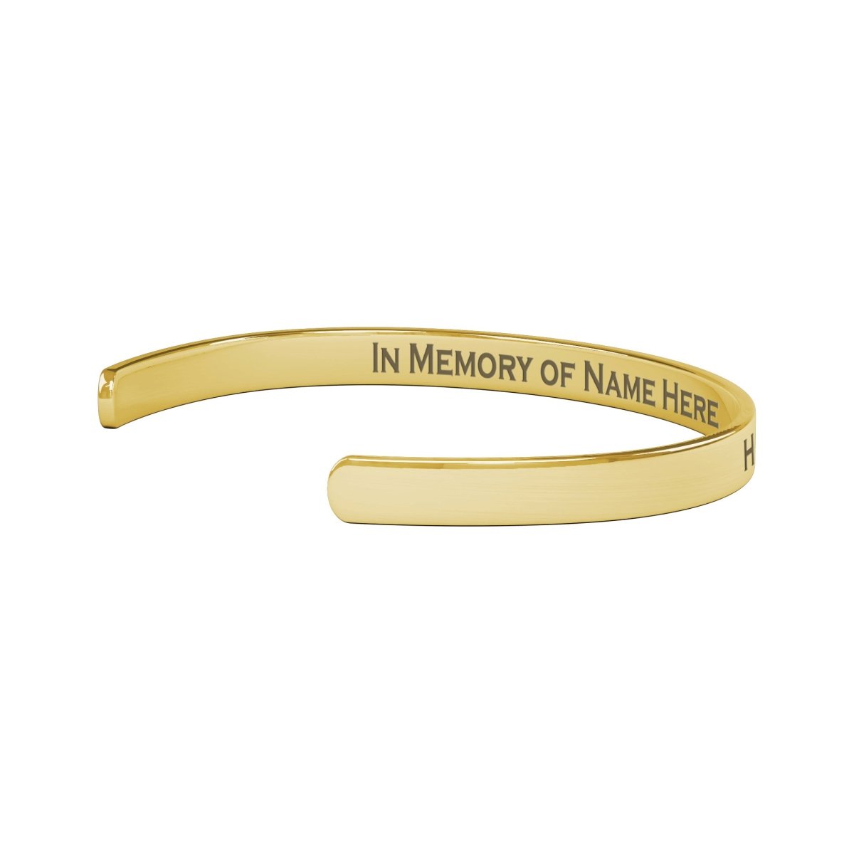 Personalized Homicide Awareness Cuff Bracelet - BluSparkle