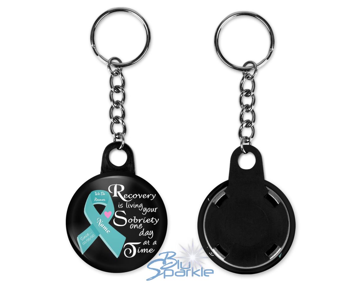 Recovery Keychains Personalized
