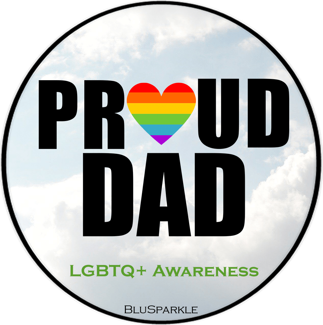 Proud Dad Awareness Magnet - BluSparkle