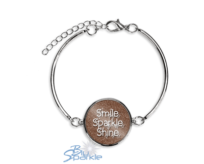Smile Sparkle Shine - Bracelets - BluSparkle