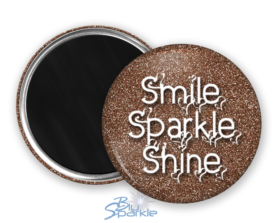 Smile Sparkle Shine - Magnets - BluSparkle