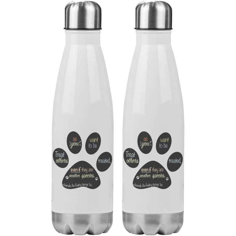 Special Paw Print 20oz Insulated Water Bottle - BluSparkle