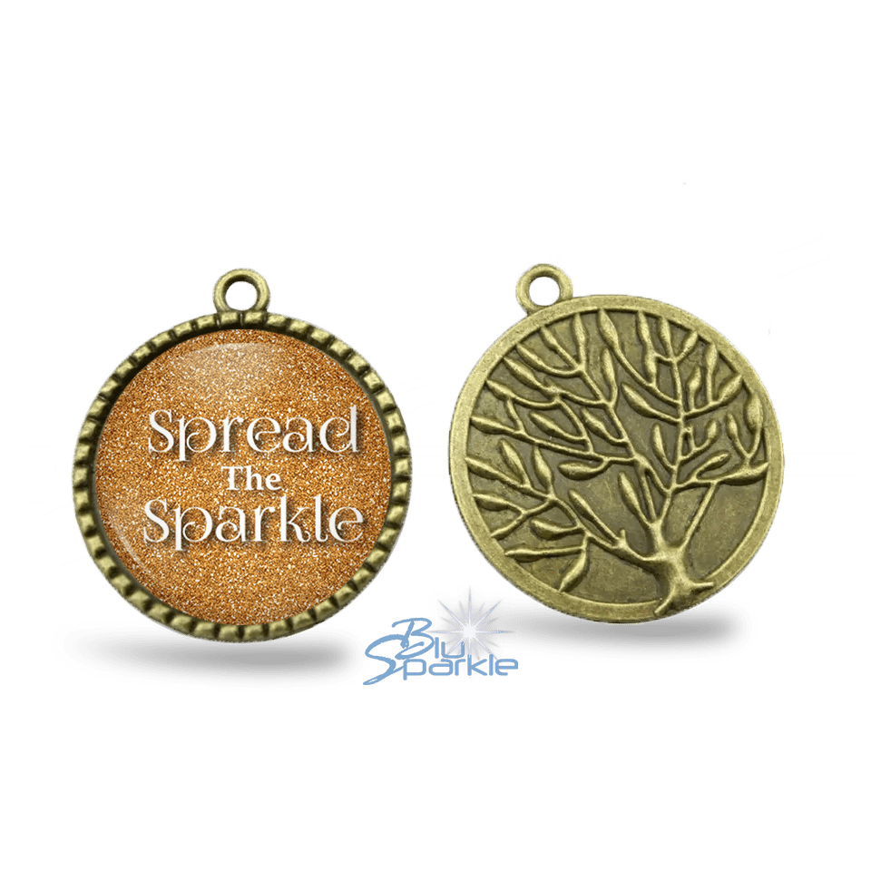 Spread The Sparkle - Round Pendants - BluSparkle