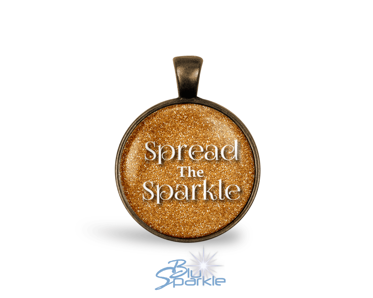 Spread The Sparkle - Round Pendants - BluSparkle