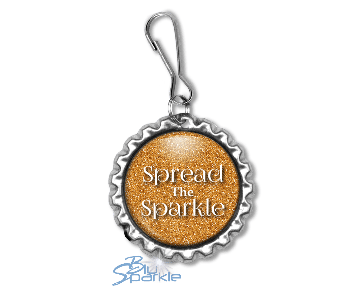 Spread The Sparkle - Zipperpulls - BluSparkle