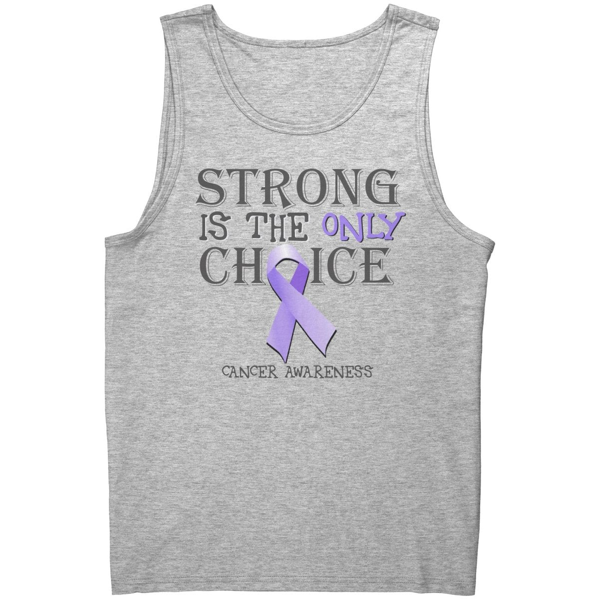 Strong is the Only Choice - Cancer Awareness T-Shirt, Hoodie, Tank - BluSparkle