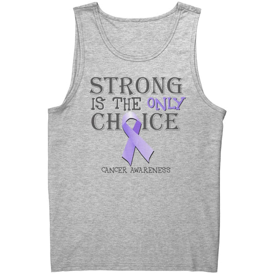 Strong is the Only Choice - Cancer Awareness T-Shirt, Hoodie, Tank |x| - BluSparkle