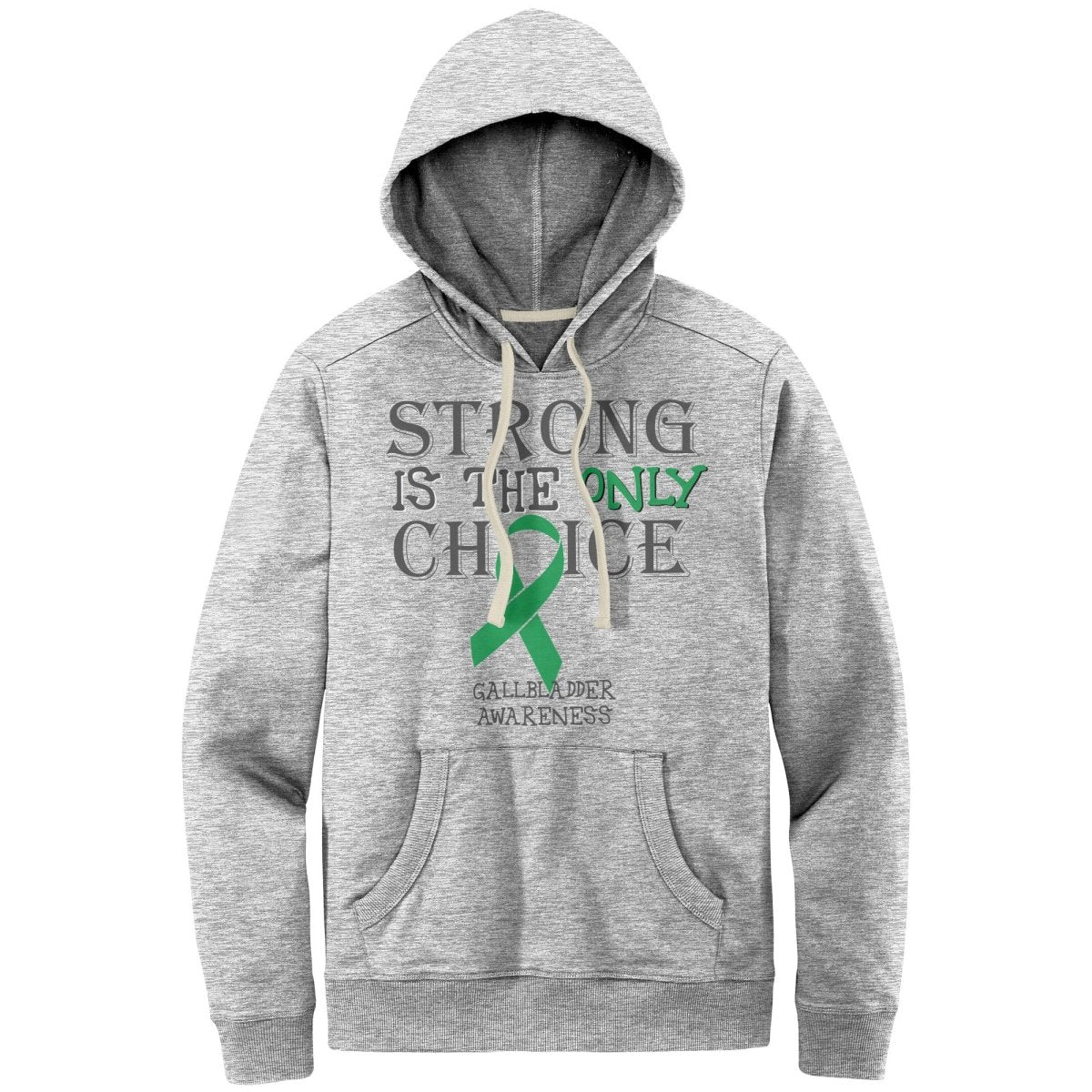 Strong is the Only Choice - Gallbladder Cancer Awareness T-Shirt, Hoodie, Tank - BluSparkle