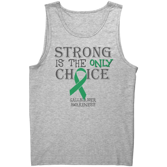 Strong is the Only Choice - Gallbladder Cancer Awareness T-Shirt, Hoodie, Tank |x| - BluSparkle