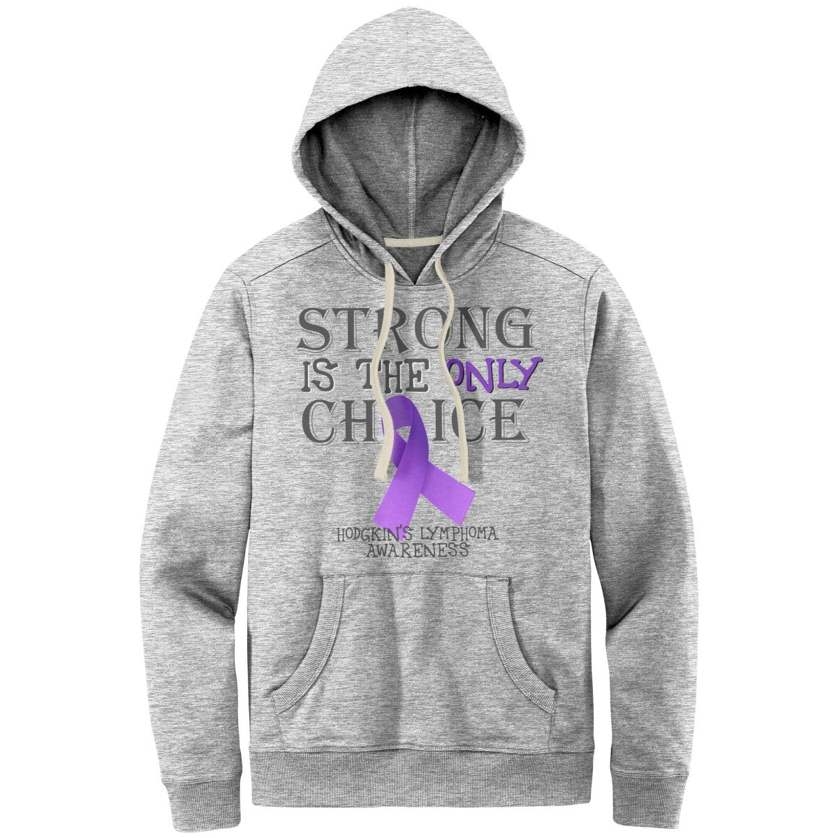 Strong is the Only Choice - Hodgkin's Lymphoma Awareness T-Shirt, Hoodie, Tank - BluSparkle