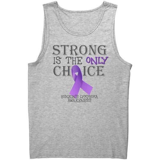 Strong is the Only Choice - Hodgkin's Lymphoma Awareness T-Shirt, Hoodie, Tank |x| - BluSparkle